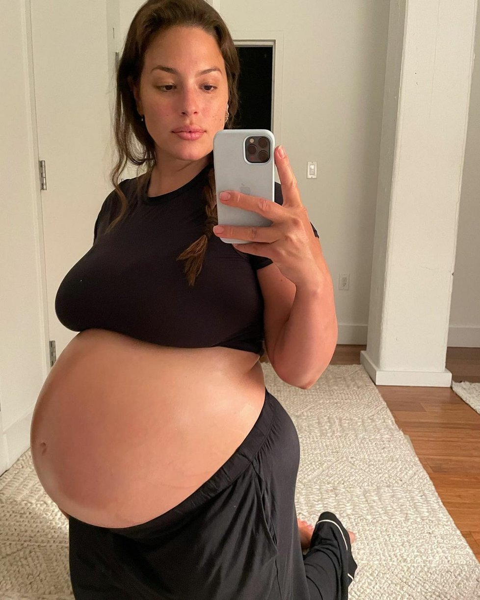 Ashley Graham těhotná s dvojčaty