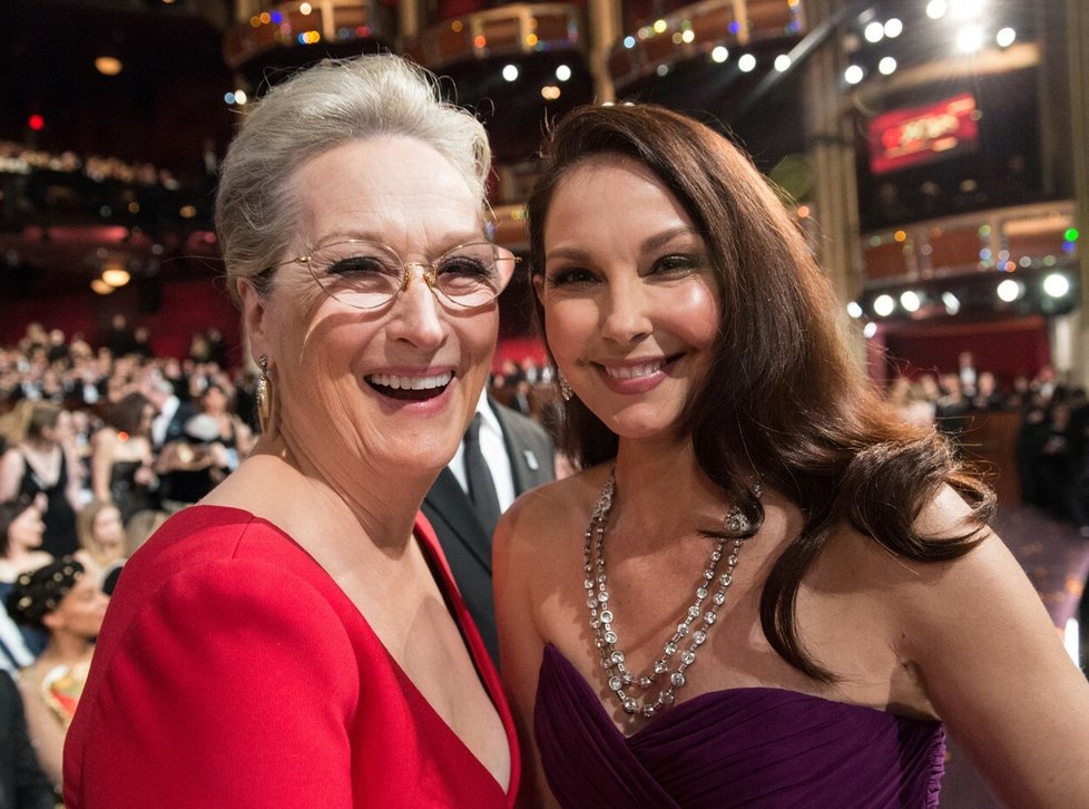 Herečky Ashley Judd a Meryl Streep