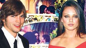 Je to venku" Hvězdný americký herec Ashton Kutcher a herečka Mila Kunis nejspíš světu odhalili svůj milostný vztah