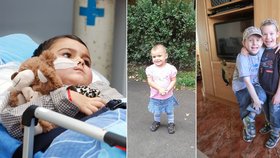 Malý Brit Ashya (5) se právě připravuje na protonovou léčbu. Jsou tu ale i děti, které léčbou už prošly. O Matýskovi a Tomáškovi Blesk psal a podle posledních informací se jim daří o dost lépe.