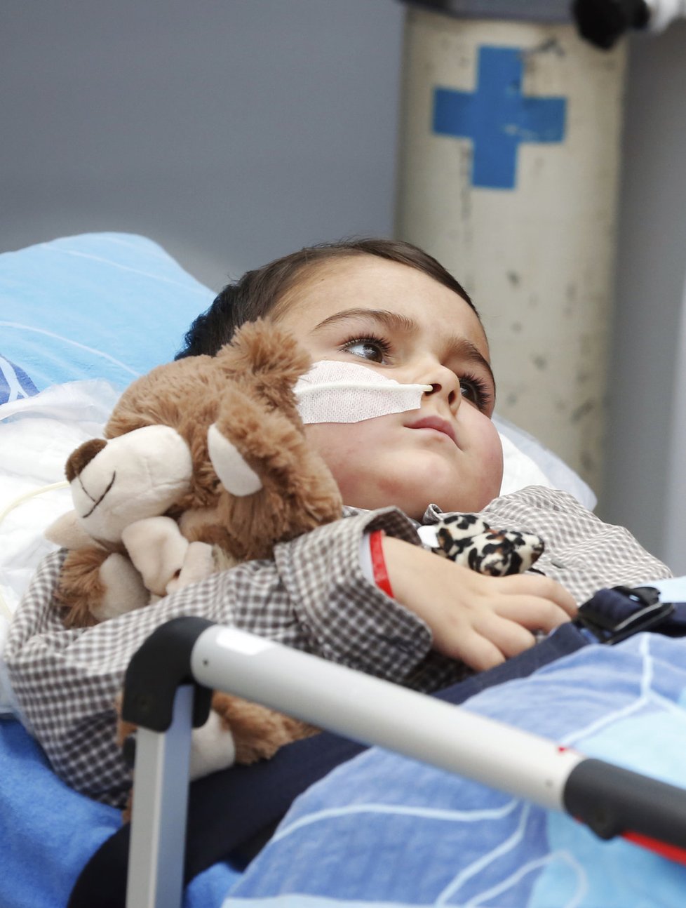 Dobrá zpráva pro malého Ashyu (5), jiným dětem protonová léčba pomohla.