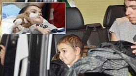 Chlapeček ozařovaný v Česku dorazil do Španělska: Léčba pro něj ale nekončí!