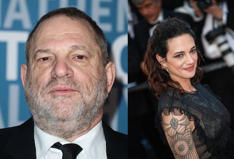 Italská herečka Asia Argento tvrdí, že ji Weinstein v roce 1997 znásilnil