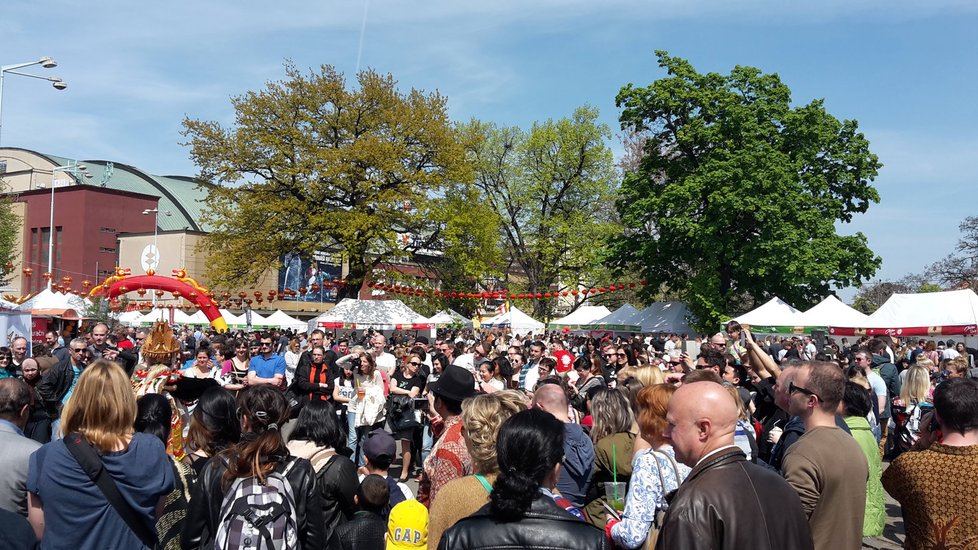 Festival Asian Fest v pražských Holešovicích přilákal tisíce lidí.