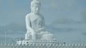 Největší mramorový sedící Buddha na světě.