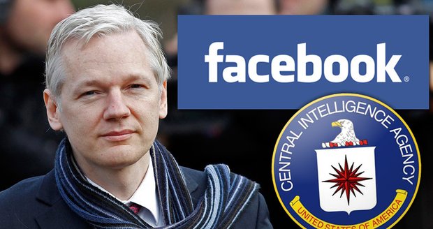 Julian Assange tvrdí, že Facebook posluhuje CIA jako špionážní stroj