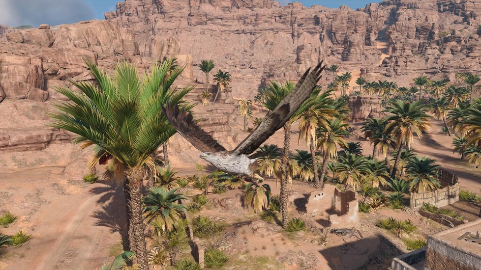 Plíživá akce Assassin&#39;s Creed Origins ze starověkého Egypta.