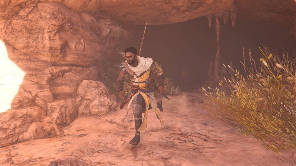 Plíživá akce Assassin&#39;s Creed Origins ze starověkého Egypta.