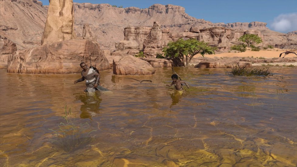 Plíživá akce Assassin&#39;s Creed Origins ze starověkého Egypta.