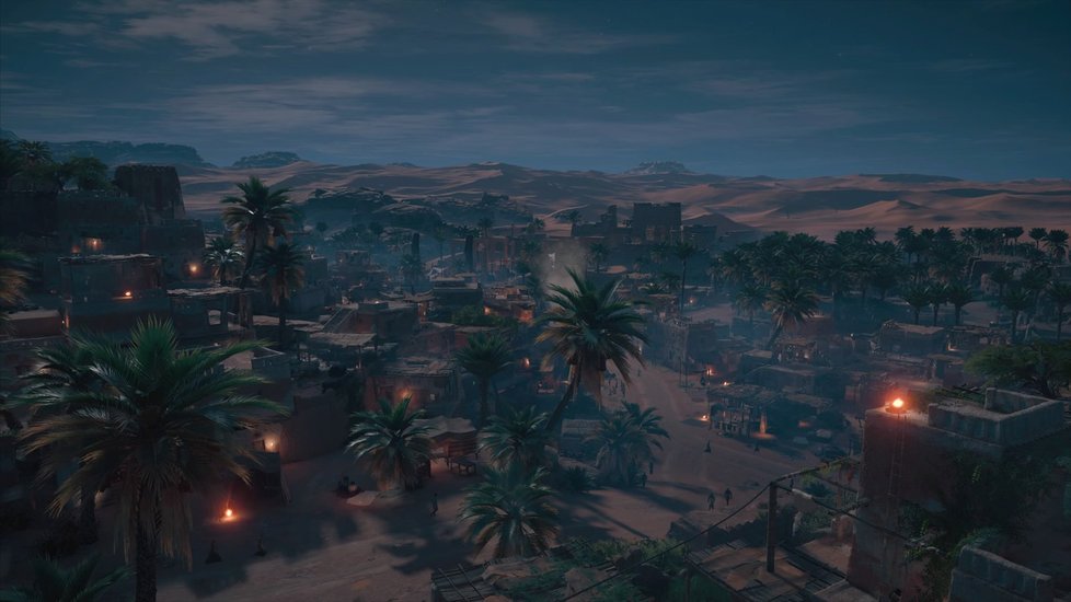 Plíživá akce Assassin&#39;s Creed Origins ze starověkého Egypta.