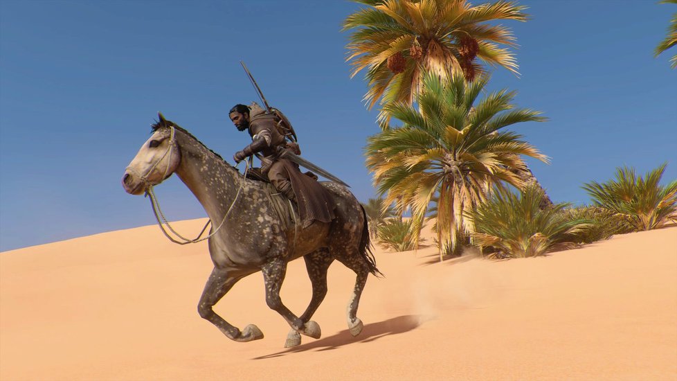 Plíživá akce Assassin&#39;s Creed Origins ze starověkého Egypta.