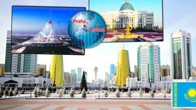 Hlavní město Kazachstánu Astana vyrostlo ve stepi za peníze z ropy.