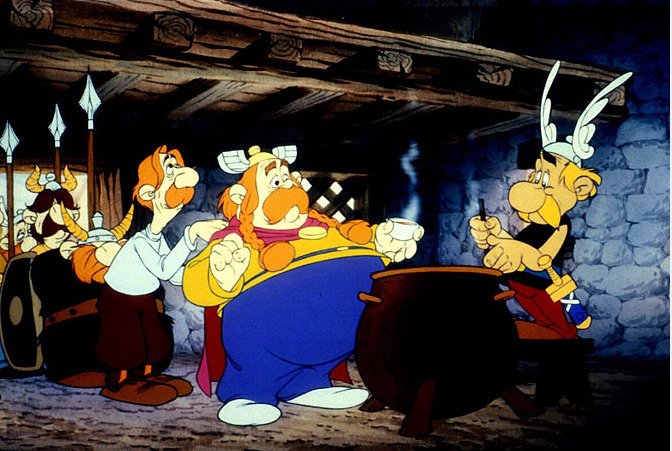 Asterix v Británii