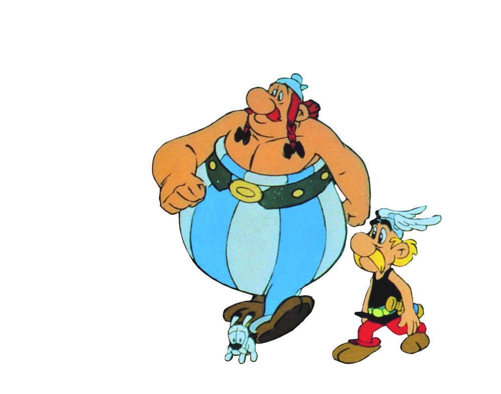 Asterix a Obelix jsou vždy dobře naladění!