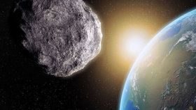 Kolem Země prosviští asteroid.