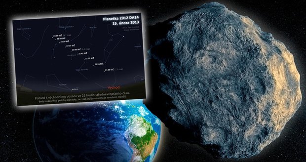 Asteroid proletí okolo Země 13x blíž, než je oběžná dráha Měsíce...