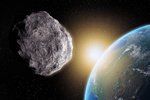 Vizualizace možného smrtícího střetu Země s asteroidem