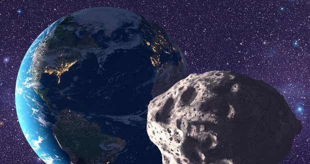 K Zemi se řítí obří asteroid, proletí ale v bezpečné vzdálenosti.