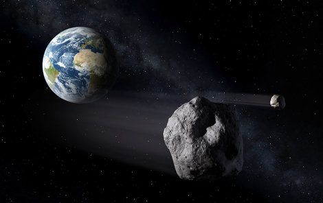 Asteroid minul Zemi jen velmi těsně!