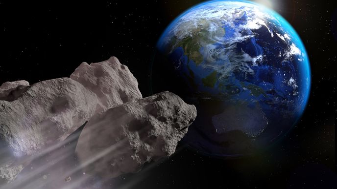 Asteroid podle astronomů tento nepředstavuje žádné riziko a není pravděpodobné, že by někdy mohla hrozit srážka se Zemí. (ilustrační foto)