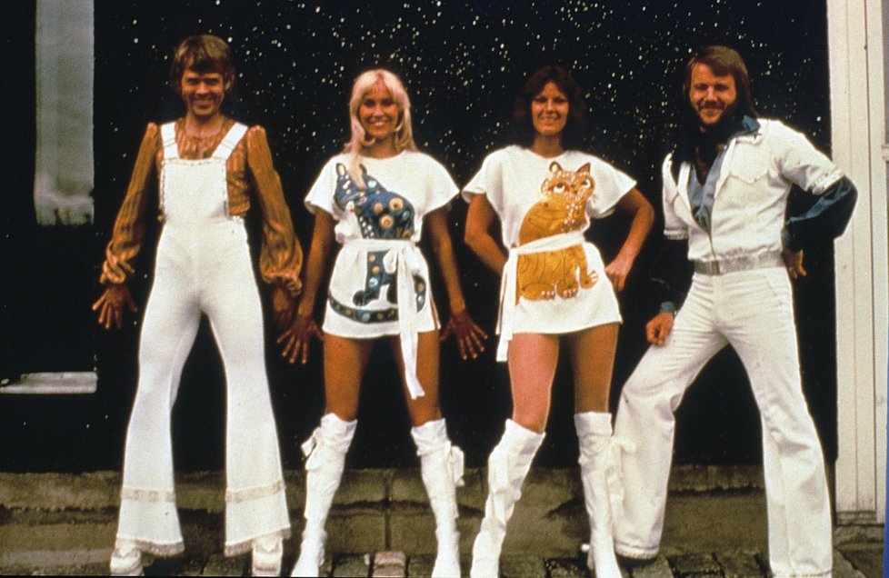 Jedna z nejslavnějších skupin světa, švédská ABBA.