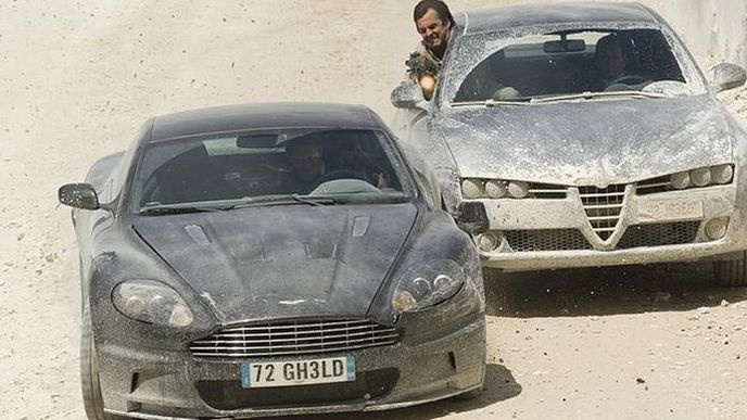 Aston Martin DBS v Quantum of Solace.