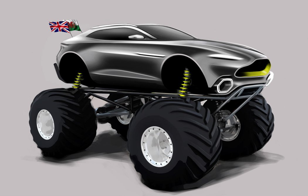 Aston Martin DBX Monster Truck