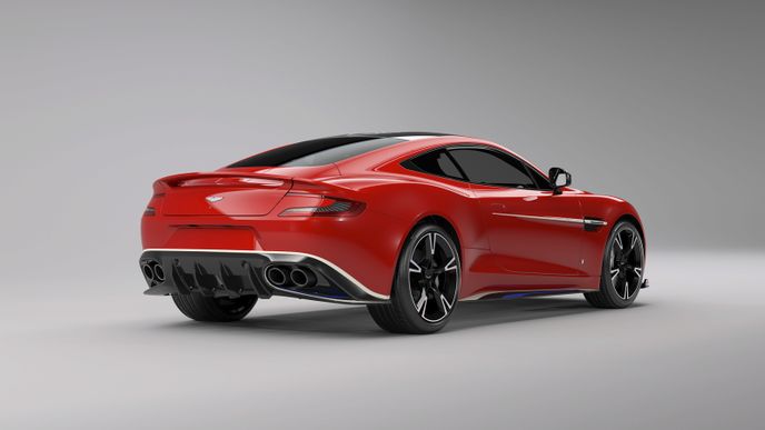 Aston Martin Vanquish S v edici Red Arrows