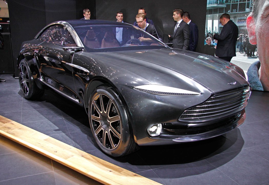 astonmartin novemodely autosalon zeneva2015 sportovni supersport crossover