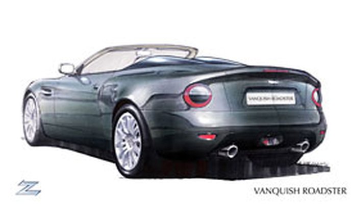 Aston Martin Vanquish příjde v Ženevě o střechu