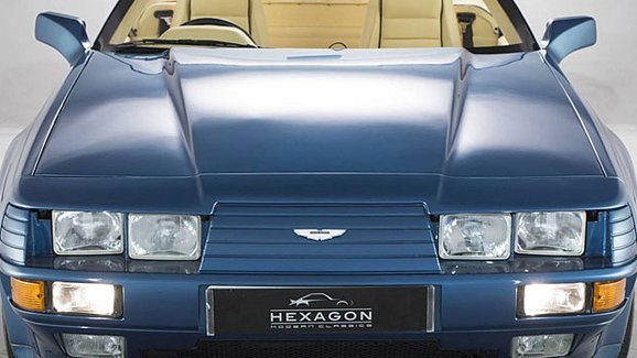 Aston Martin V8 Zagato Volante: Vzácný otevřený hranatý aston přijde na deset milionů