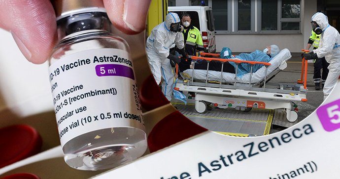 Krevní sraženiny a mozkové krvácení? Dánští zdravotníci trpí po očkování AstraZenecou.
