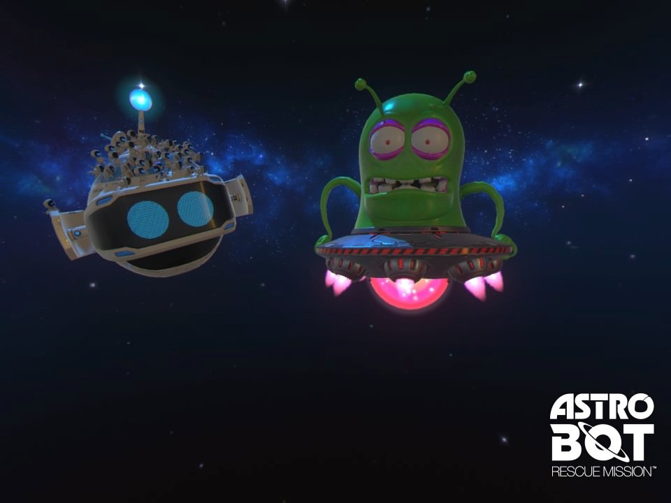 Astro Bot: Rescue Mission pro PlayStation VR.