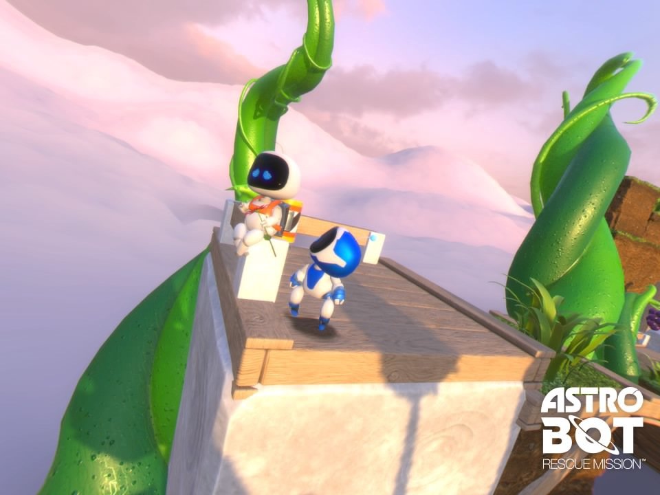 Astro Bot: Rescue Mission pro PlayStation VR.