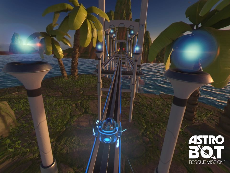 Astro Bot: Rescue Mission pro PlayStation VR.