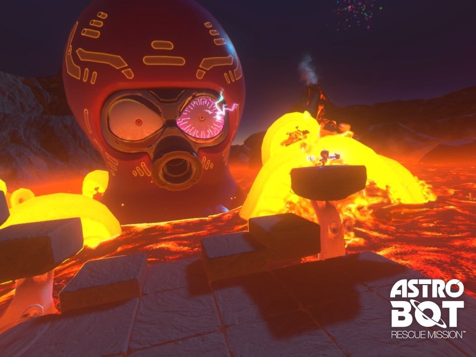 Astro Bot: Rescue Mission pro PlayStation VR.