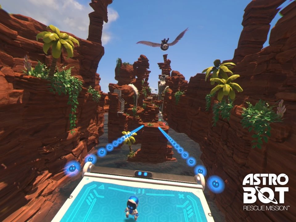 Astro Bot: Rescue Mission pro PlayStation VR.