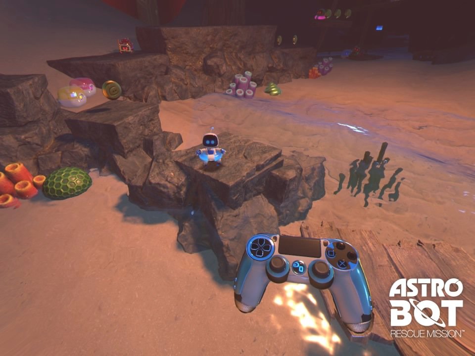 Astro Bot: Rescue Mission pro PlayStation VR.