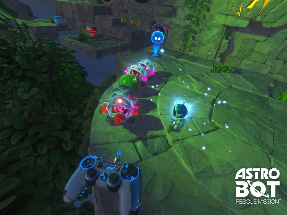 Astro Bot: Rescue Mission pro PlayStation VR.