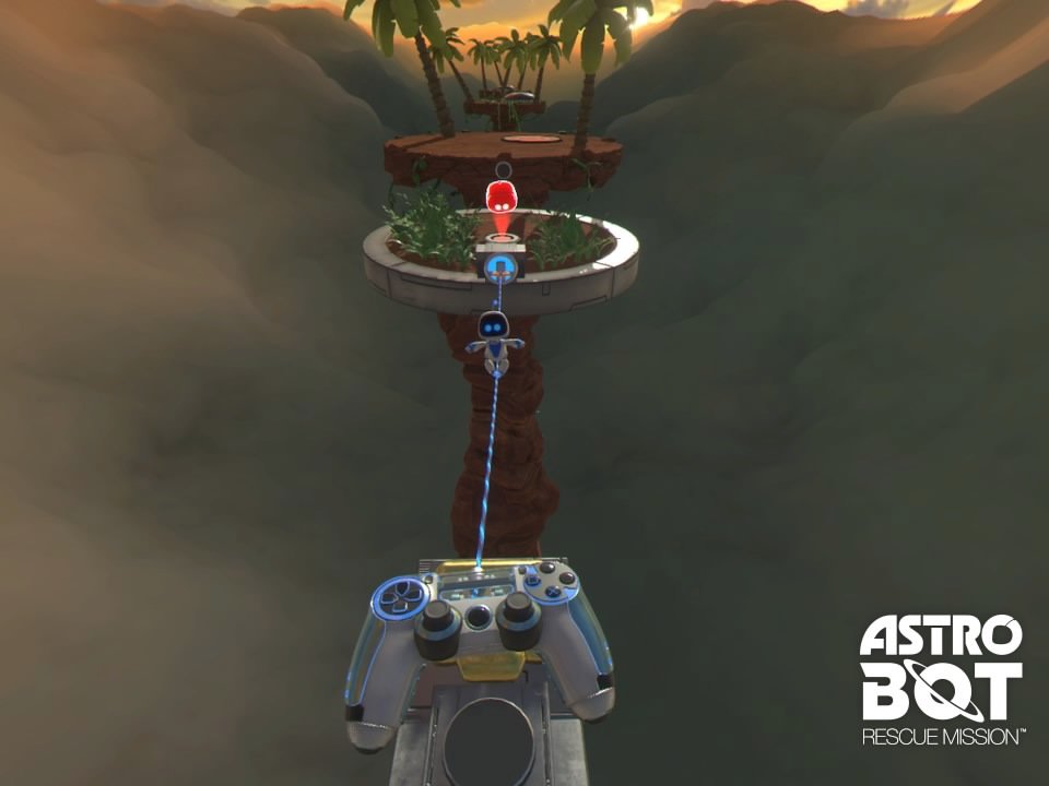 Astro Bot: Rescue Mission pro PlayStation VR.