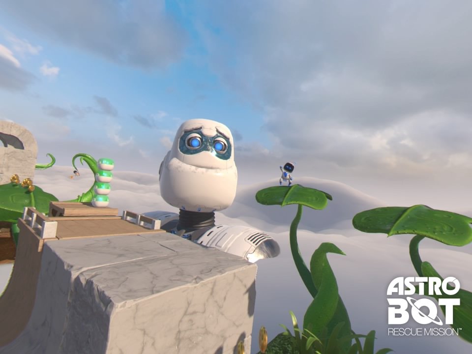 Astro Bot: Rescue Mission pro PlayStation VR.