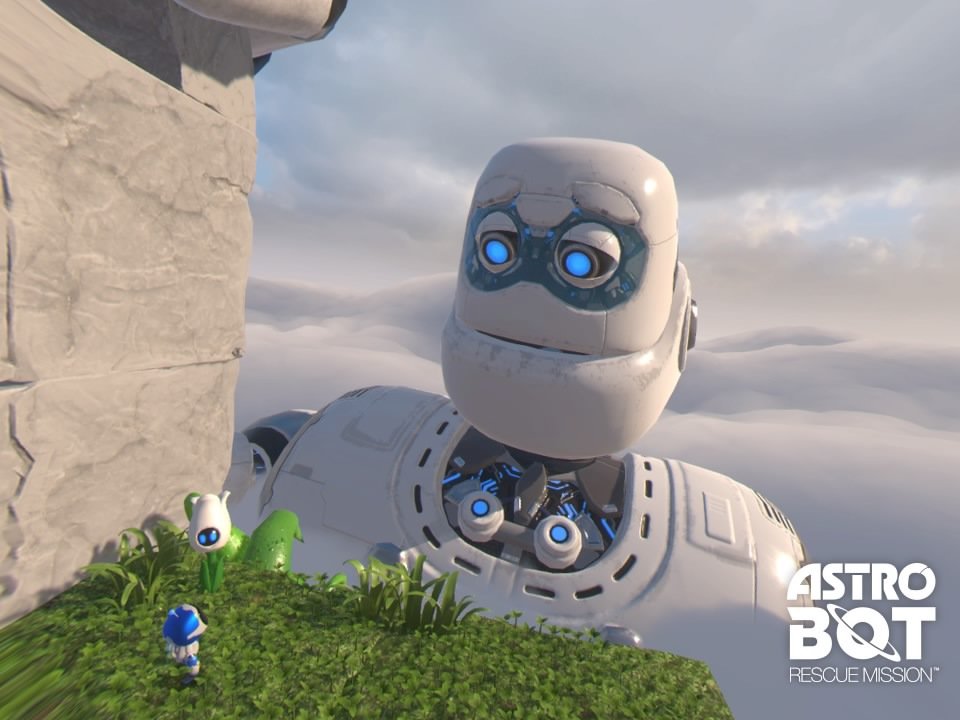 Astro Bot: Rescue Mission pro PlayStation VR.