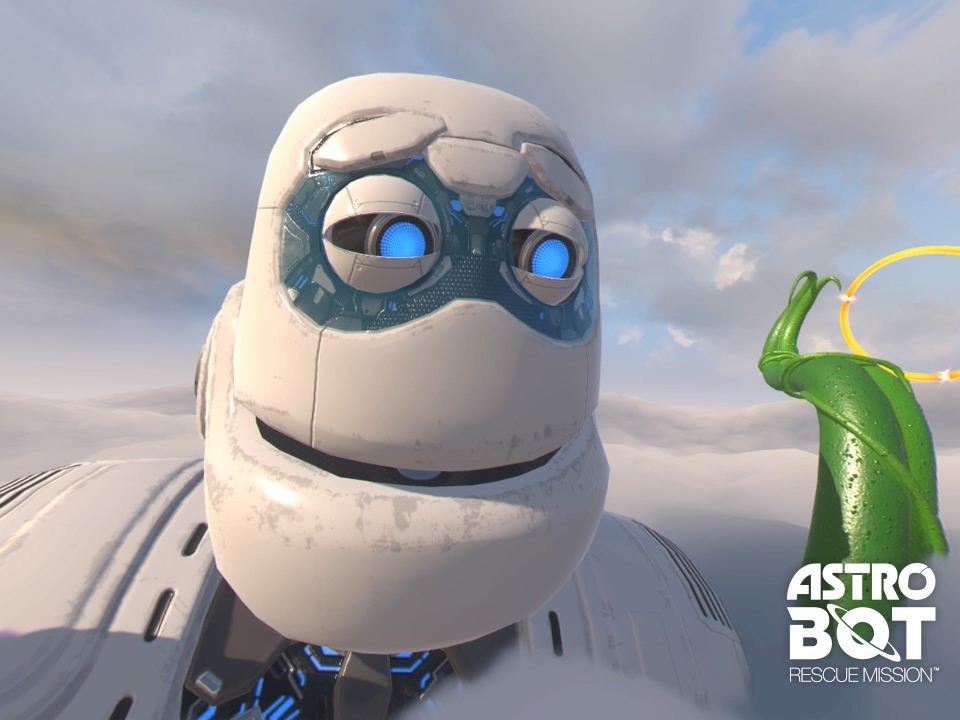 Astro Bot: Rescue Mission pro PlayStation VR.