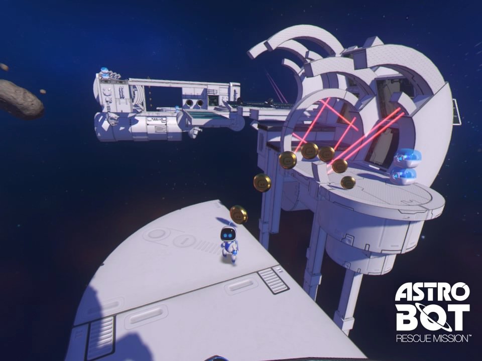 Astro Bot: Rescue Mission pro PlayStation VR.