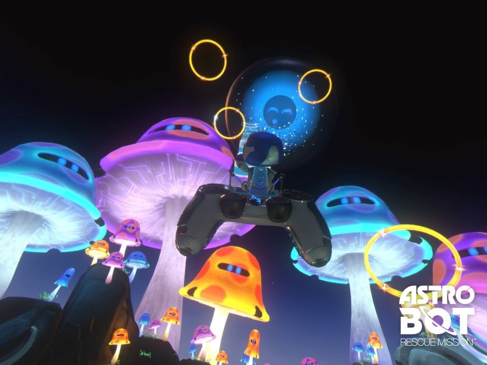 Astro Bot: Rescue Mission pro PlayStation VR.