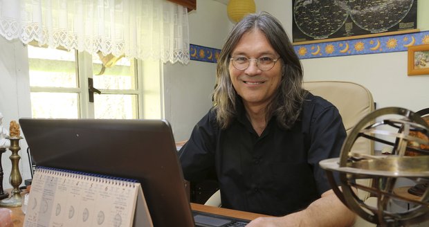 Přední český astrolog Milan Gelnar