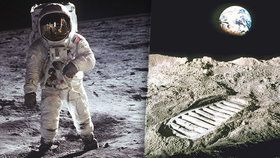 Astronauti po sobě ve vesmíru nechali skládku: Na měsíci se válí boty, golfové míčky a pytle s fekáliemi!