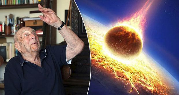 Zničí Zemi asteroid? „Třeba už letí,“ říká slavný český 100letý astronom