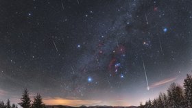Fotografie noční oblohy Petra Horálka