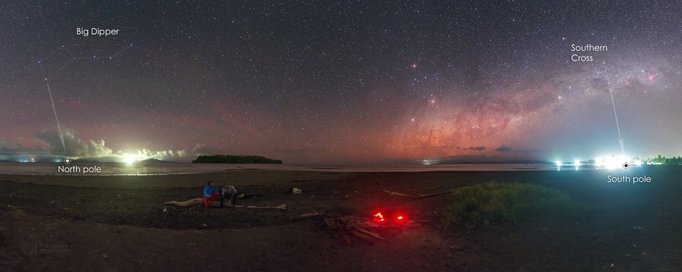 Fotografie noční oblohy Petra Horálka